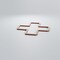 Ekena Millwork Small Fowler Decorative Fretwork Wood Wall Panels, Alder, 11 3/8"W x 11 3/8"H x 3/8"T WALW12X12X0375FLRAL - alternate 2